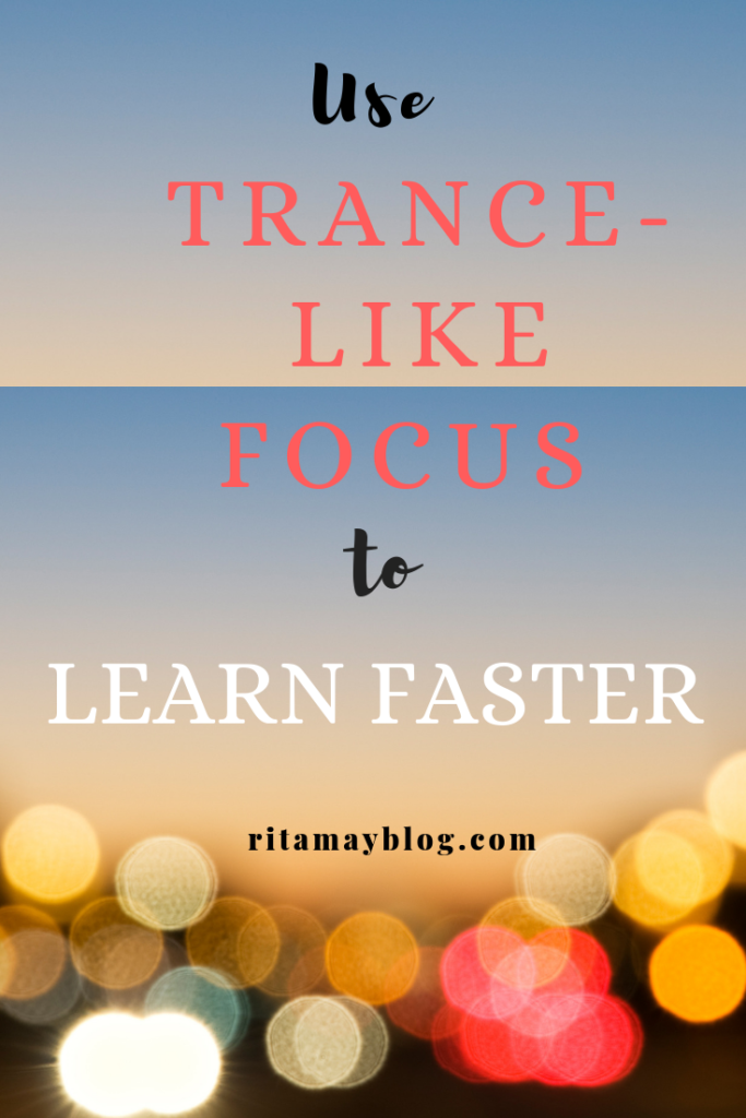Use trance-like focus to learn faster, self-hypnosis