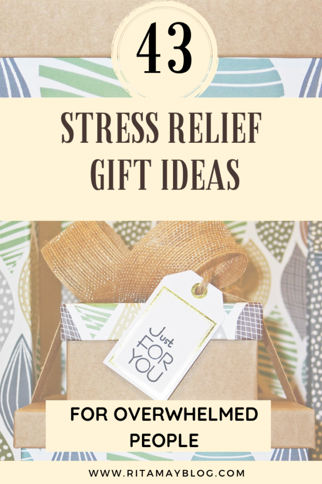 43 stress relief gift ideas for overwhelmed people - With Ease