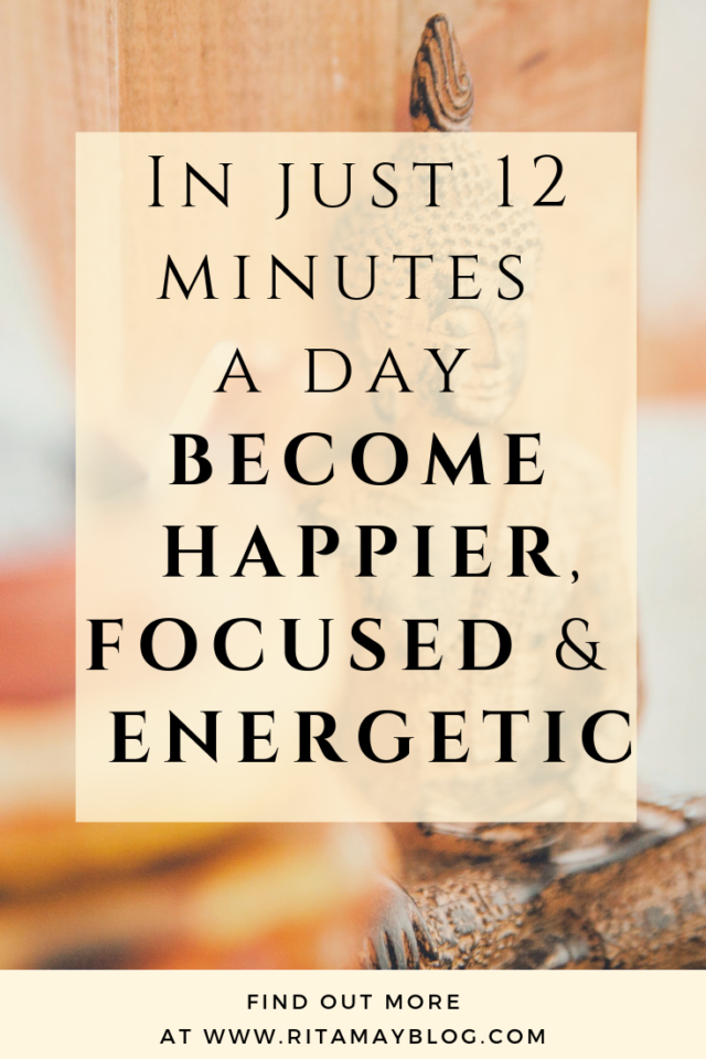 in just 12 minutes a day become happier, more focused and more energetic #meditation #happiness #focus