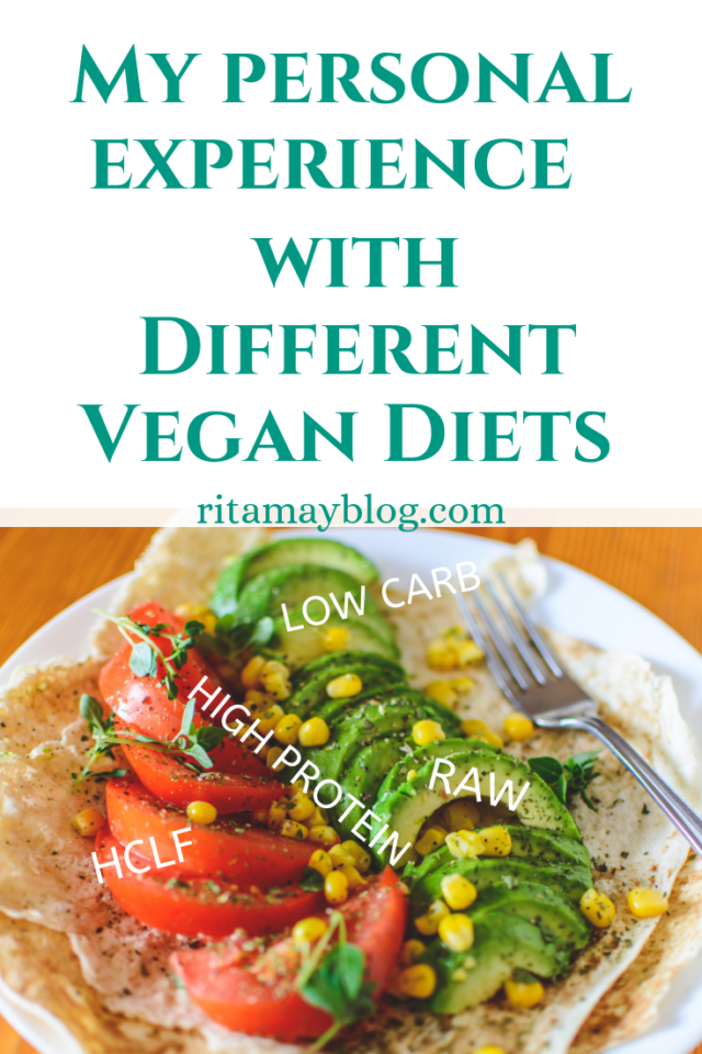 personal experinece with different vegan diets