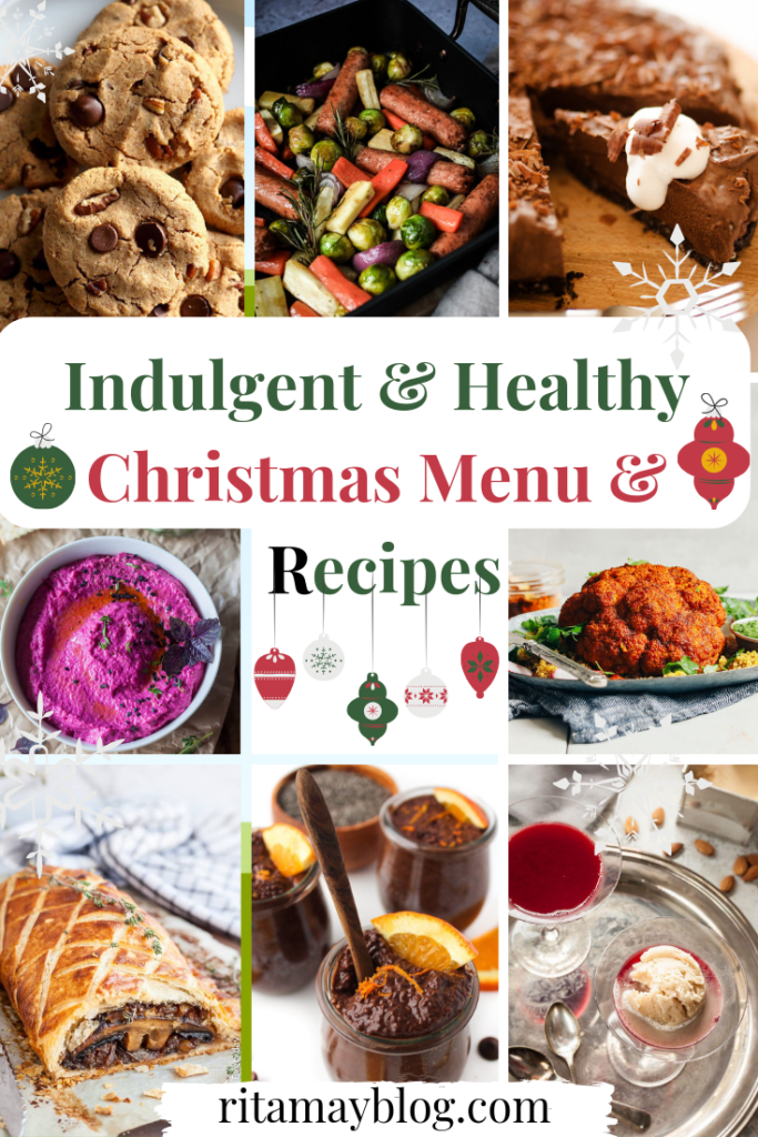 Indulgent Healthy Vegan Christmas Menu and Recipes - With Ease