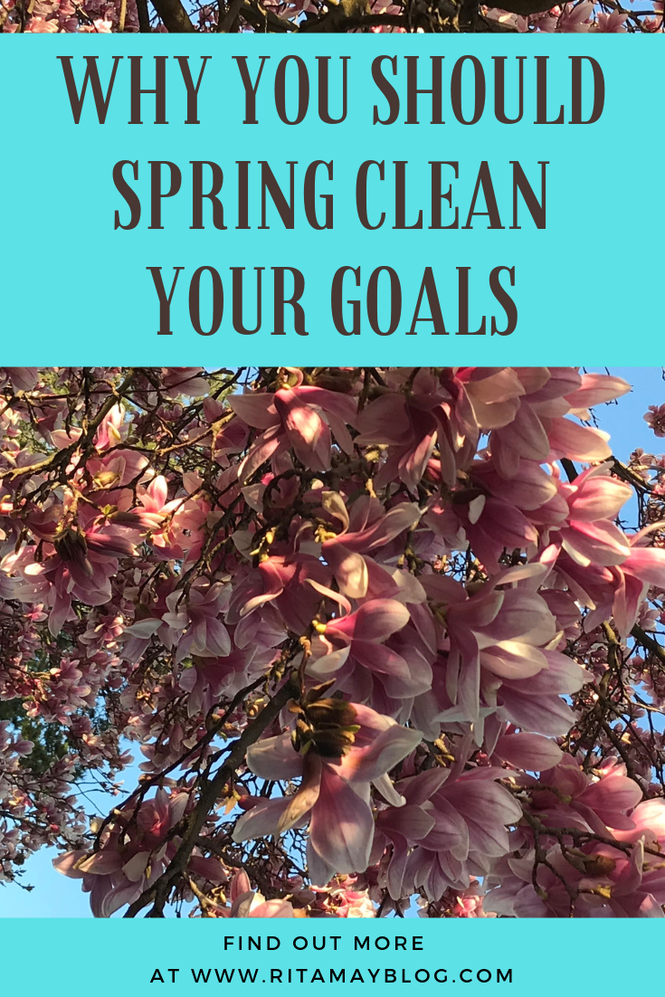 Why you should spring clean your goals? Sometimes there are goals that are no longer taking us in the right direction. They had an importance when we set them but now they are not helping us toward our vision and purpose. It's time to spring clean those goals out of our lives: thank them that they got us here and then let them go as we step into the next phase of our life.