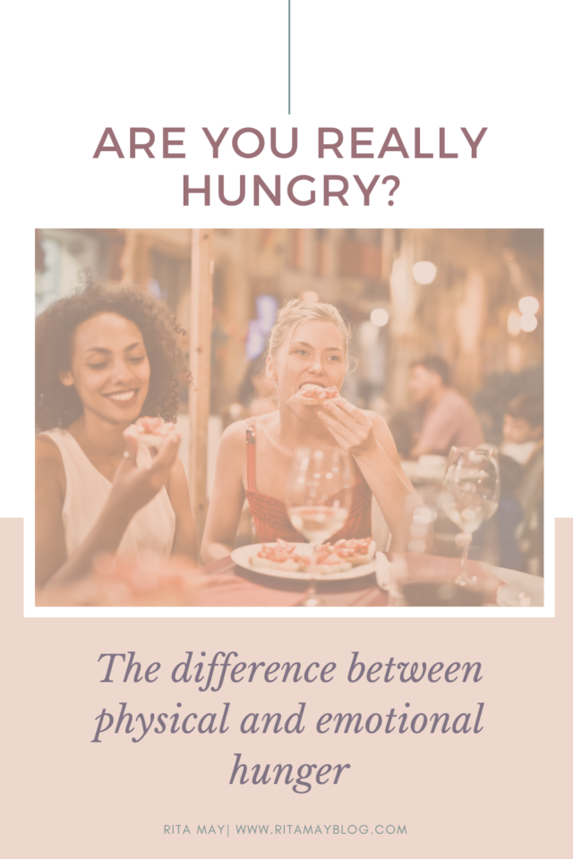 difference between physical and emotional hunger