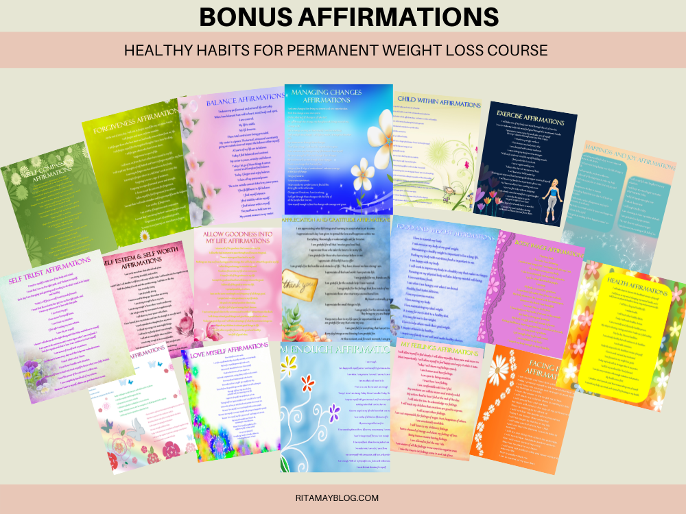 bonus affirmations for weight loss