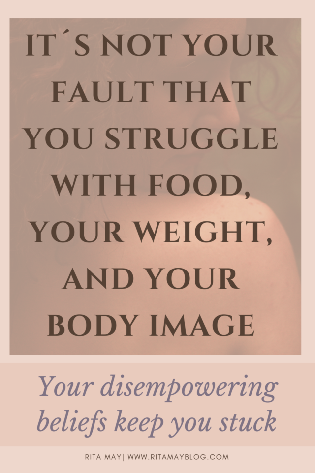 it´s not your fault that you struggle with food
