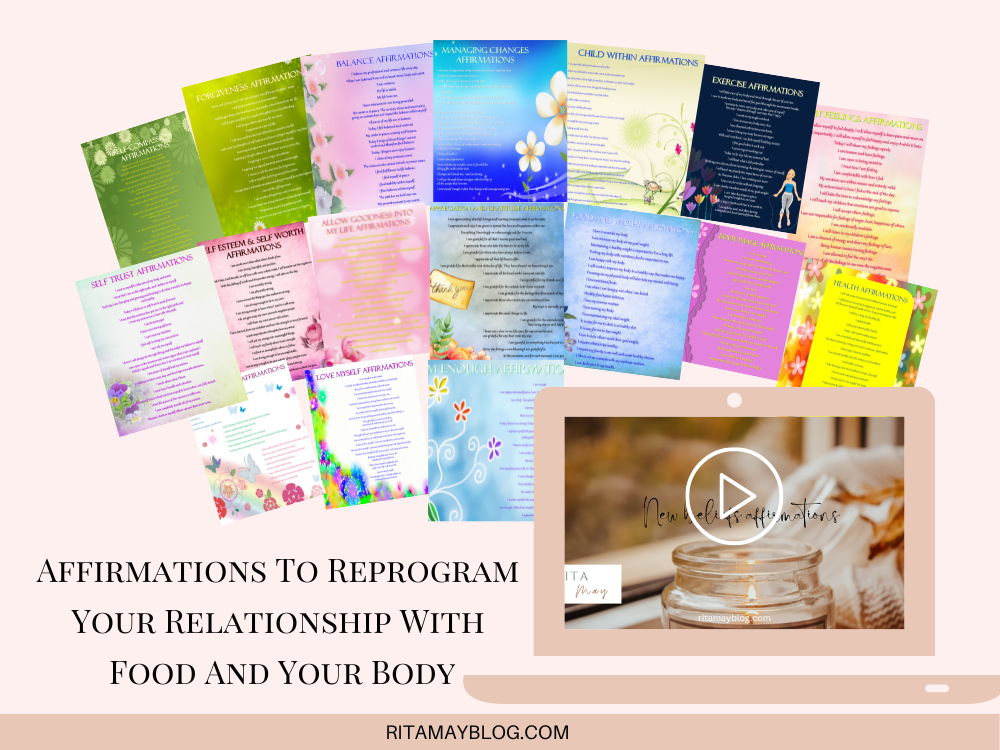affirmations for better relationship with food and body