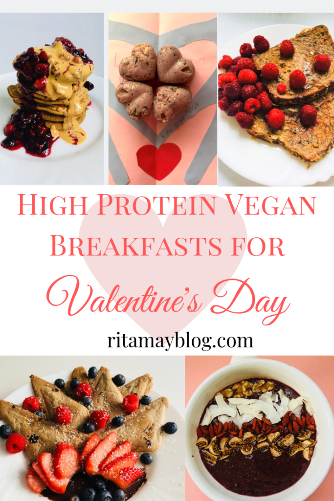high protein vegan breakfasts for Valentine's Day