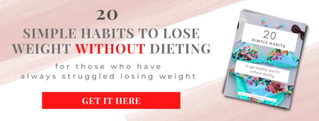 20 habits for long-term weight loss